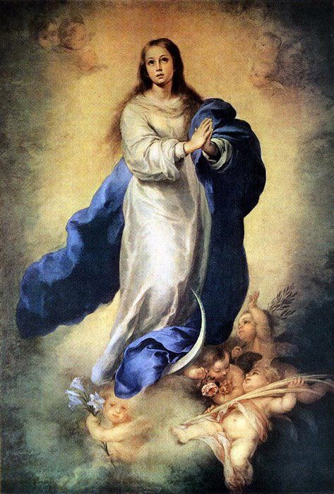 the-assumption-of-the-blessed-virgin-mary-esteban murillo